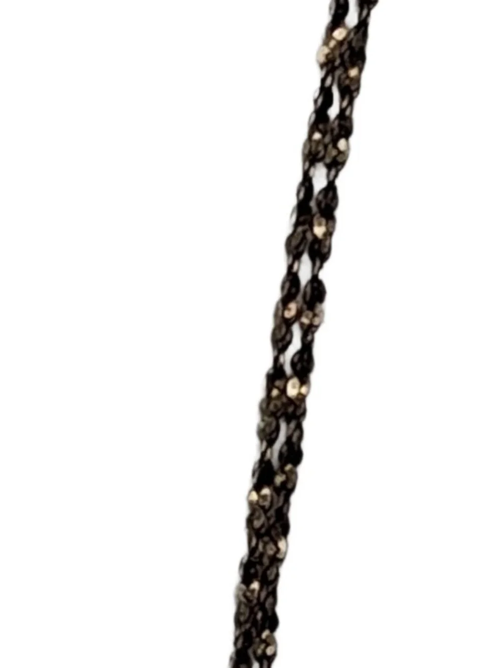 Vintage 925 Italy Sterling Silver Pearl Lariat Serpentine Chain Necklace